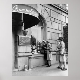 Window Shopping: 1940s Poster