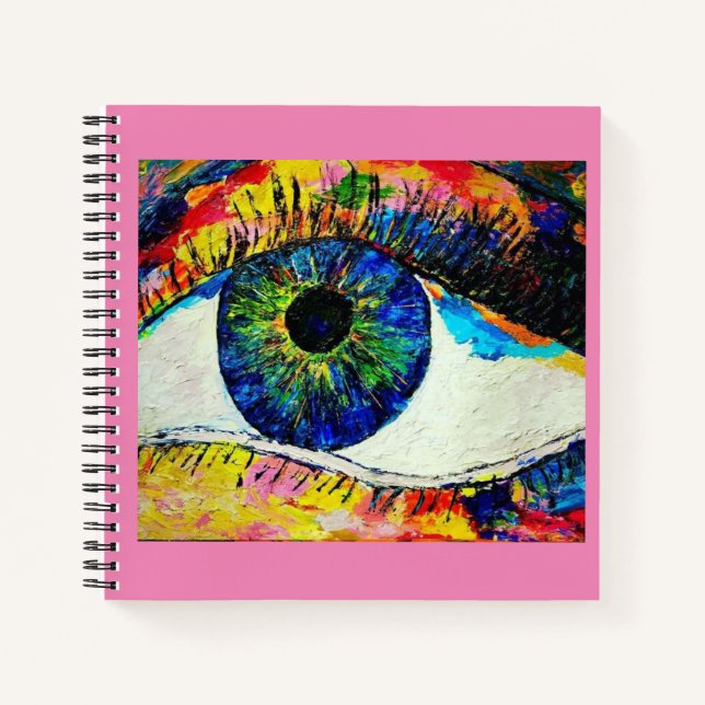 Window To My Soul Diary Notebook (Front)