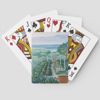 Window to the Garden Playing Cards