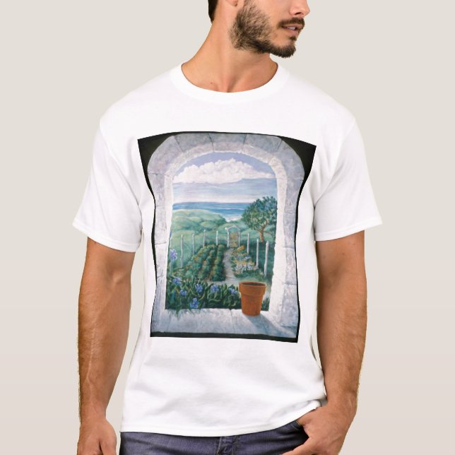 Window to the Garden Womans Tee (Front)