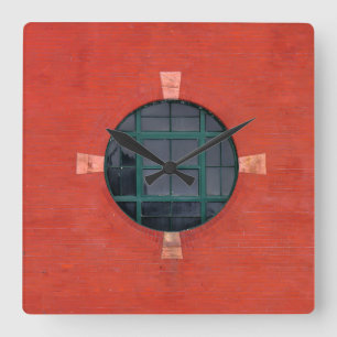 Window Wall Clock