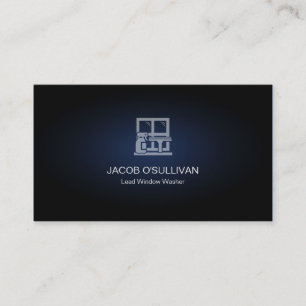 Window Washer House Cleaning Business Card