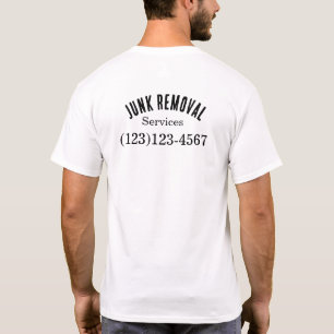 WINDOW WASHING services editable uniform for work  T-Shirt