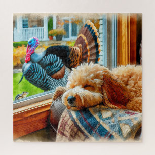 Window Watchers: A Cosy Encounter Jigsaw Puzzle