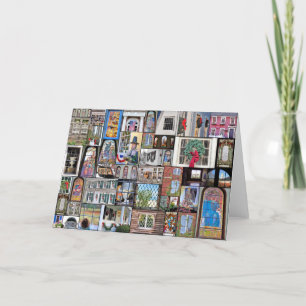 Windows collage card