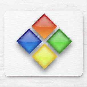 Windows Diamond Mouse Pad