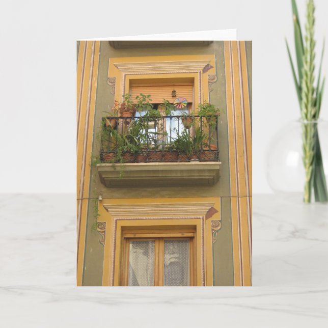 Windows Happy Summer Ventana Greeting Card (Front)