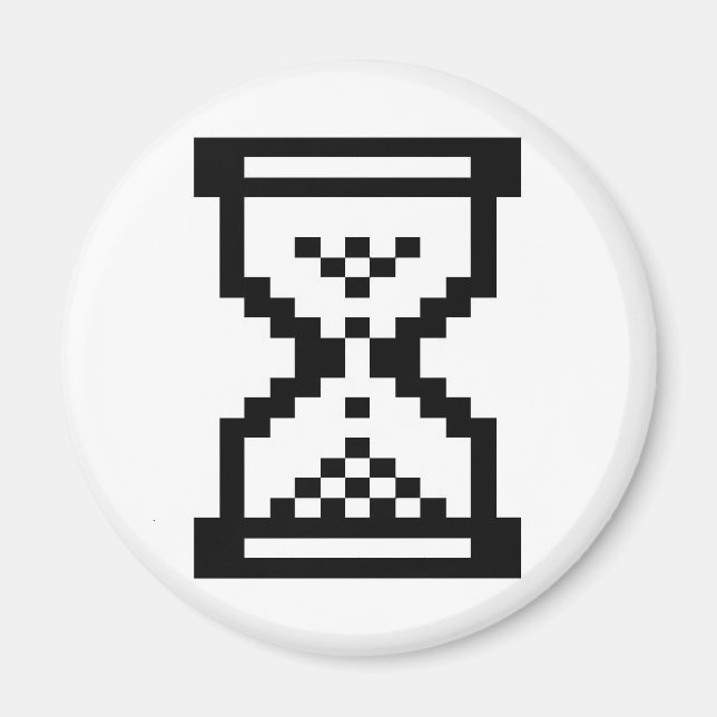 Windows-Hourglass Magnet (Front)