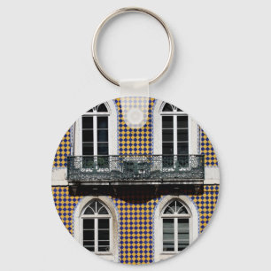 Windows of Lisbon Key Ring