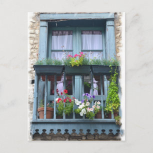 Windows of the Dordogne Postcard