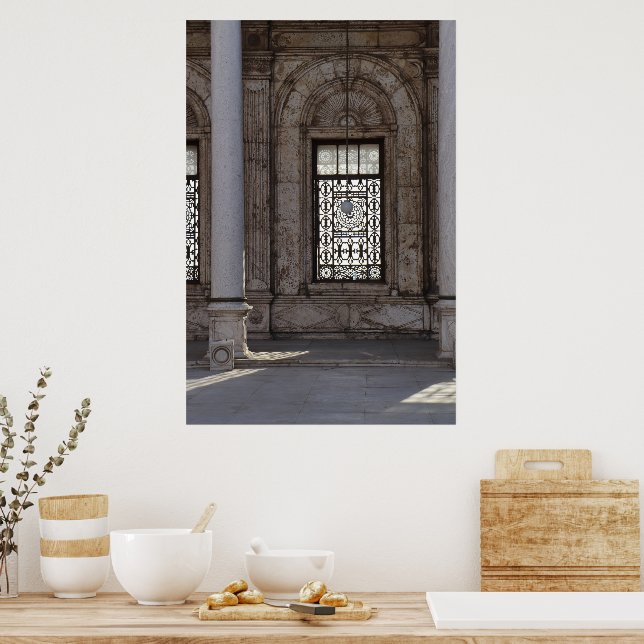 Windows of the World: Cairo Mosque Poster (Kitchen)