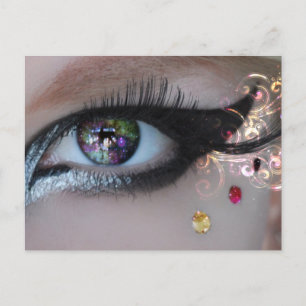 Windows to the soul postcard