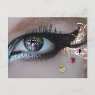 Windows to the soul postcard