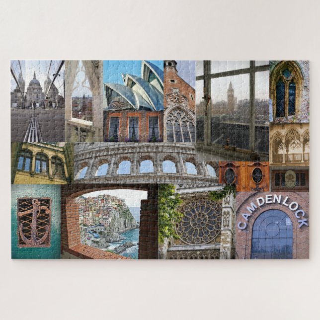Windows to the World - 20x30 - 1014 pieces Jigsaw Puzzle (Horizontal)