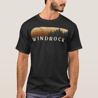 Windrock Tn Evergreen Sunset Eighties T-Shirt