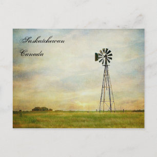 "Winds of Change" Saskatchewan Canada Postcard