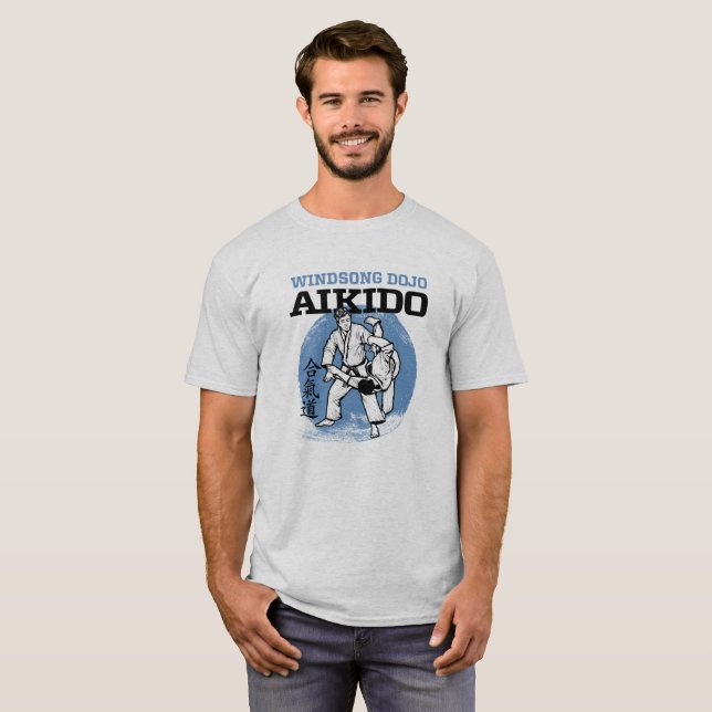 Windsong Dojo Aikido T-Shirt (Front Full)