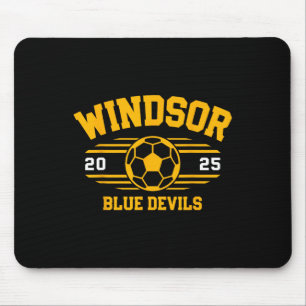 Windsor Blue Devils Soccer Ll 2025 Mouse Pad