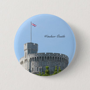 Windsor Castle 6 Cm Round Badge