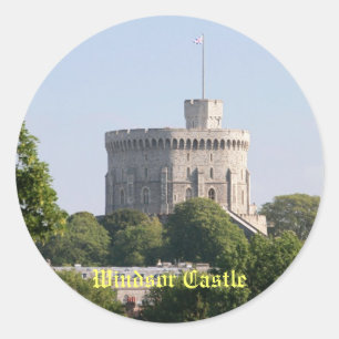 Windsor Castle Classic Round Sticker