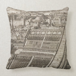 Windsor Castle, engraved by Johannes Kip (c.1652-1 Cushion