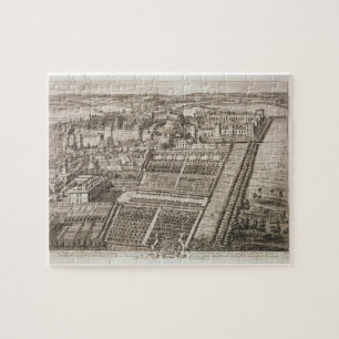 Windsor Castle, engraved by Johannes Kip (c.1652-1 Jigsaw Puzzle