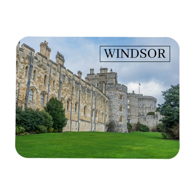 Windsor Castle fridge magnet (Horizontal)