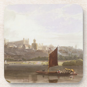 Windsor Castle from the River Meadow on the Thames Coaster