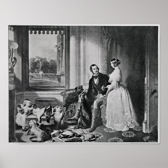 Windsor Castle in modern times Poster (Front)