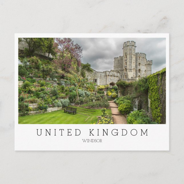 Windsor castle, London, England Postcard (Front)