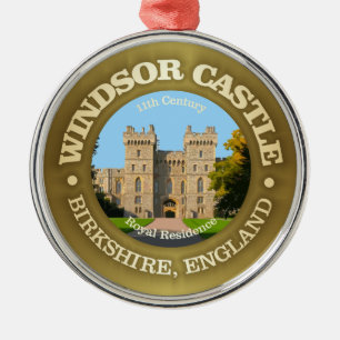 Windsor Castle Metal Tree Decoration