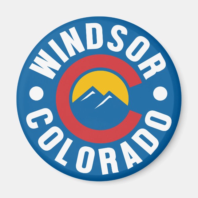 Windsor,Colorado Magnet (Front)
