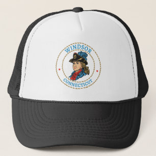 Windsor Connecticut Colonial Trucker Hat
