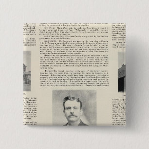 Windsor, Fulton, California 15 Cm Square Badge