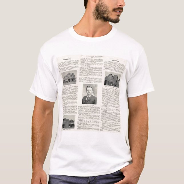 Windsor, Fulton, California T-Shirt (Front)