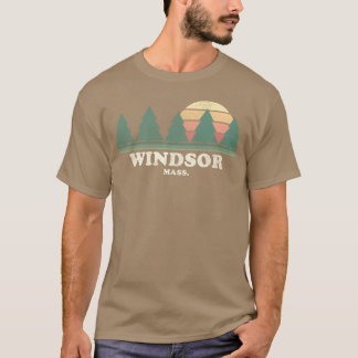 Windsor Ma Vintagehrowbackee Retro 70S friend T-Shirt