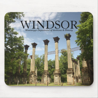 Windsor Ruins ~ MS Dept of Archives & History Mouse Pad