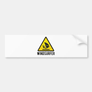 Windsurfer Bumper Sticker