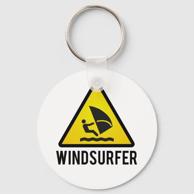 Windsurfer Key Ring (Front)