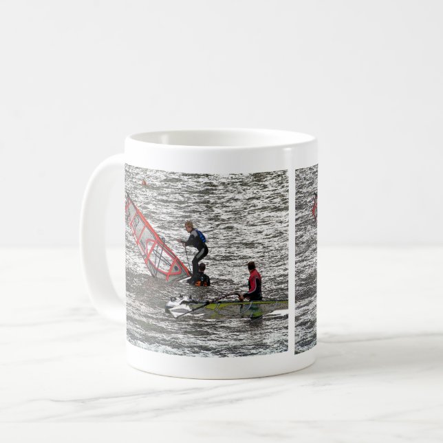 WINDSURFERS COFFEE MUG (Front Left)