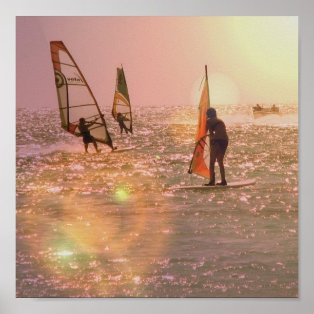 Windsurfers Poster Print (Front)