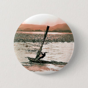 WINDSURFING 6 CM ROUND BADGE