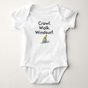 Windsurfing Baby Bodysuit