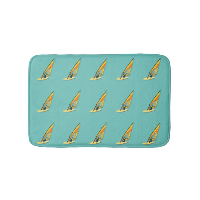 Windsurfing Bath Mat (Front)