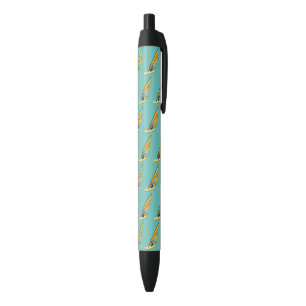 Windsurfing Black Ink Pen