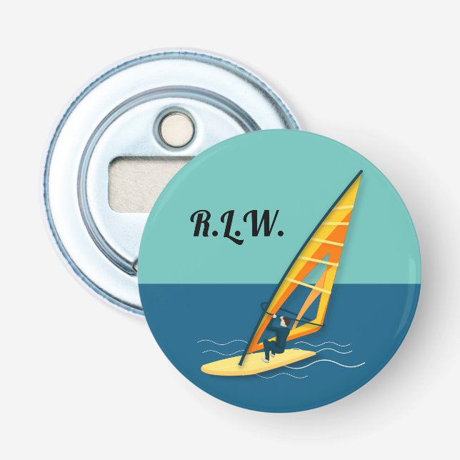 Windsurfing Bottle Opener (Front)