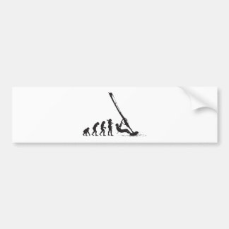 Windsurfing Bumper Sticker