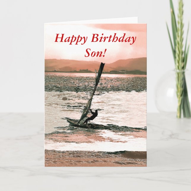 WINDSURFING CARD (Front)