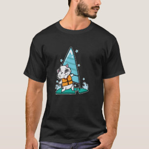 Windsurfing Cat T-Shirt