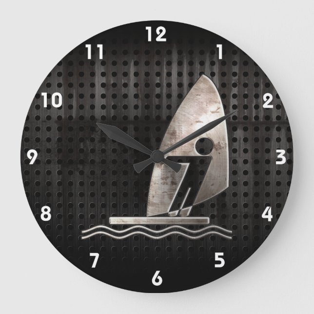 Windsurfing; Cool Large Clock (Front)